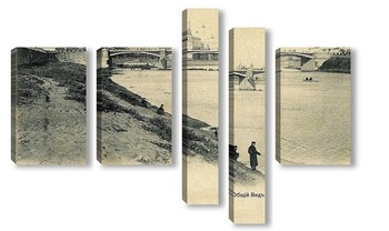  Сыромятники, берег Яузы, 1884
