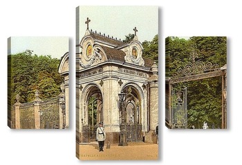  Аббатство, Мон-Сен-Мишель, Франция. 1890-1900 гг