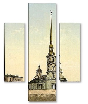 Модульная картина Собор Петра и Павла, Санкт-Петербург, Россия, 1890-1900