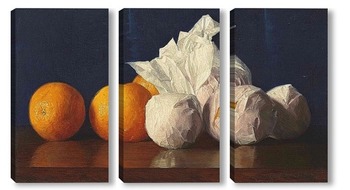 Модульная картина Завернутые апельсины