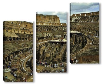 Модульная картина Колизей. Рим. Италия.