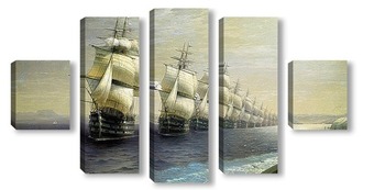  Моряки сходят на берег