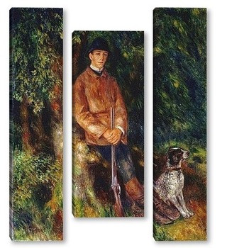 Модульная картина Альфред Берард и его собака