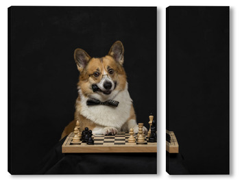 Модульная картина шахматист
