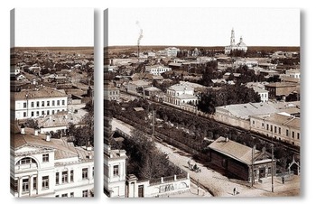 Модульная картина Северо восточная часть, Екатеринбург 