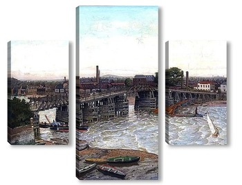 Модульная картина Старый мост