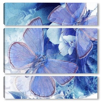  Синяя бабочка
