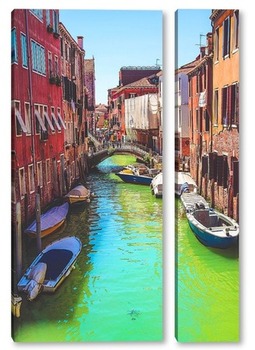Модульная картина Венецианская улочка