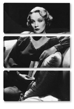  Марлен Дитрих в фильме<Голубые ангелы>.1930г.