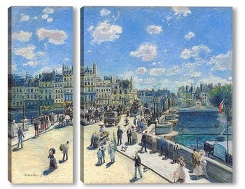 Модульная картина Новый мост.Париж