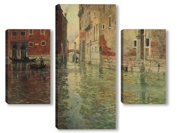Модульная картина Район Венеции