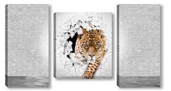Модульная картина Леопард 2004