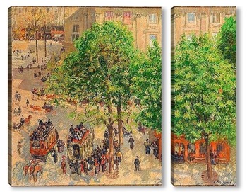  Бульвар Монмартр в Париже (1893)