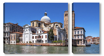 Модульная картина Архитектура Венеции