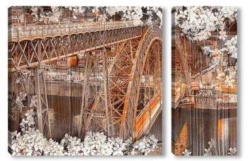 Модульная картина мост Понти-ди-Дон-Луиш I