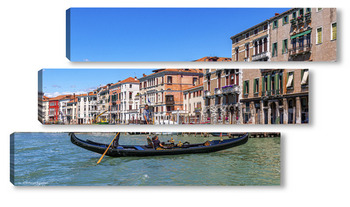 Модульная картина Венеция. Гранд канал.