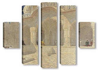Модульная картина Мечеть Перл в Дели, 1876-1879
