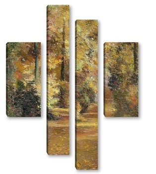 Модульная картина Осенняя палитра