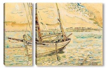 Модульная картина Лодка. 1923