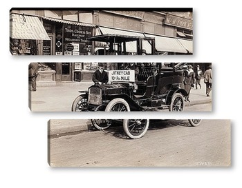  Гоночный автомобиль Масона в гонке <Дороги Элгина>,1914г.