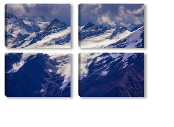 Модульная картина Пейзаж гор - Эльбрус