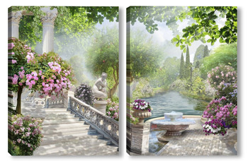 Модульная картина Парки и сады 37706