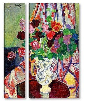 Модульная картина Букет из тюльпанов