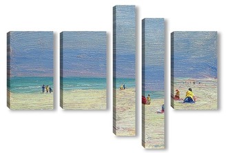 Модульная картина Пляж в Берк