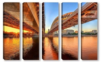 Модульная картина Мосты Москвы