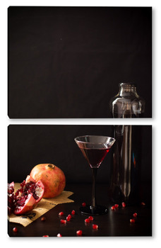 Модульная картина Домашнее вино