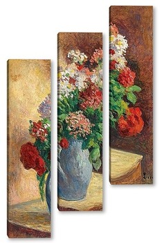 Модульная картина Ваза с цветами