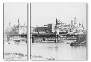 Модульная картина  Большой Каменный мост в Москве.