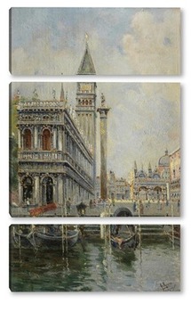  Вид на канал, Венеция