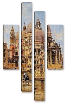 Модульная картина Вид на Санта мария дела салюта,Венеция