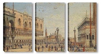 Модульная картина Площадь Сан-Марко Венеция