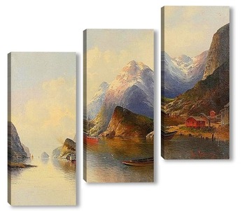 Модульная картина Картина художника 19-20 веков, пейзаж