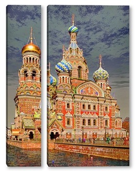 Модульная картина Санкт Петербург  