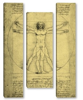 Модульная картина Leonardo da Vinci-25