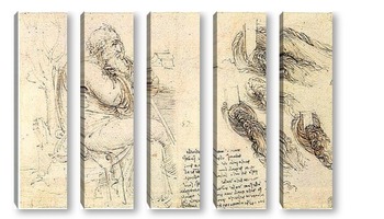 Модульная картина Leonardo da Vinci-16