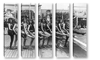 Модульная картина Конкурс красоты,1923г.