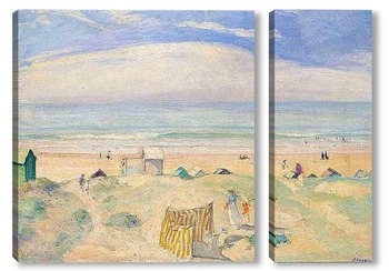 Модульная картина Пляж Сен-Жан-де-Мон