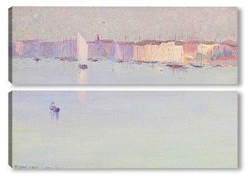 Модульная картина Раннее утро, Венеция
