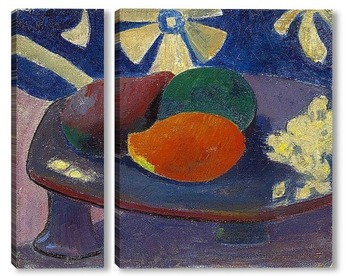 Модульная картина Натюрморт с тремя плодами