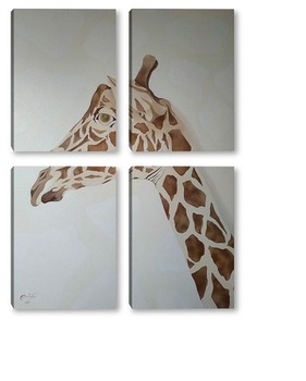 Модульная картина Жираф