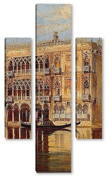  Венеция - вид на колокольню церкви Санта Мария деи Фрари