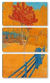 Модульная картина Осенний пейзаж
