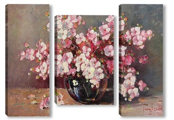  Розовые пушистые цветы