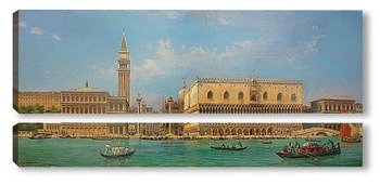 Модульная картина Вид Палаццо Дукале