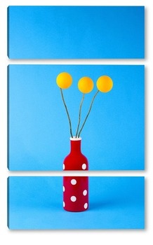 Модульная картина Букет с шариками 2