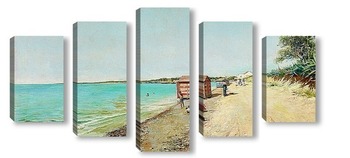 Модульная картина Санлукар де Баррамеда.Пляж